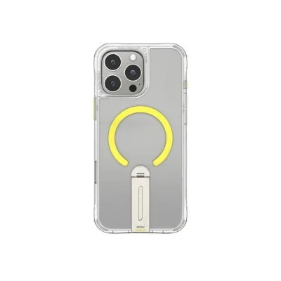 Cover Iphone 16 Pro Helix Mag-Charge + 360&deg; Rotating&nbsp;Stand Skinarma - Clear